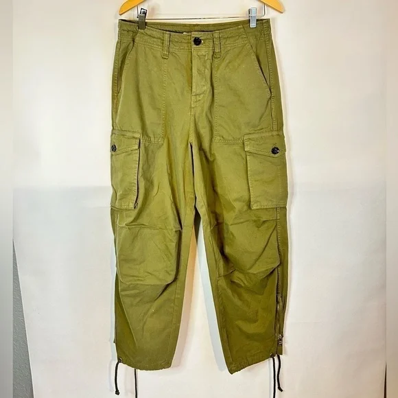 Zara Surplus Utility Cargo Pants SRPLS Women’s Size 31 Flight Pants Trousers - Picture 1 of 10